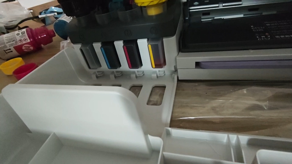 惠普新品593如何安装580-590新品tank593安装教程