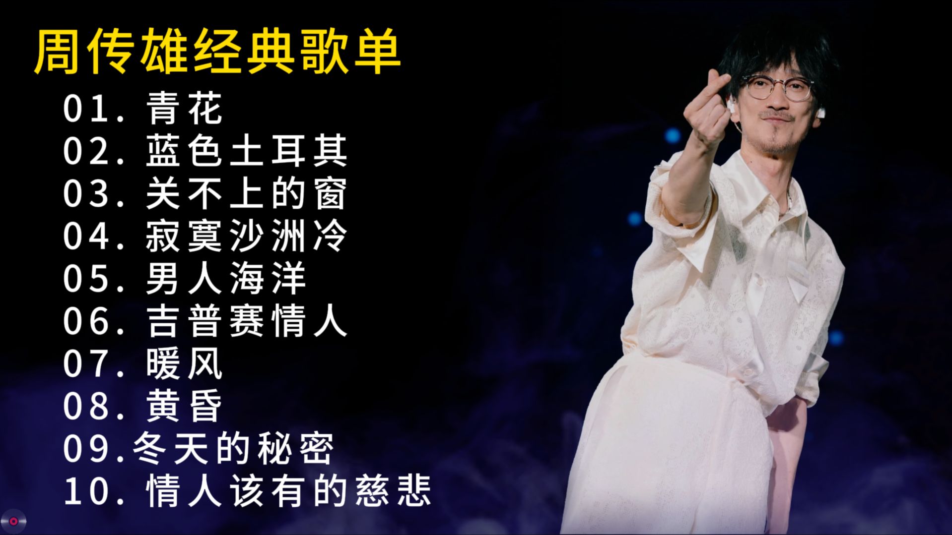 安利100组音乐人（29/100）——周传雄