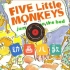 Five little monkeys jumping on the bed经典英文绘本动画儿歌