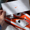 【首次尝试沉浸式开箱】—Air Jordan 1 Low白橙 白扣碎开箱分享