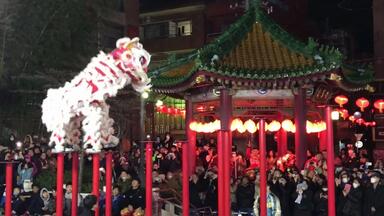 【VLOG天下中华】<em class="keyword">日本</em>横滨华侨会 - 春节<em class="keyword">舞狮</em>2020
