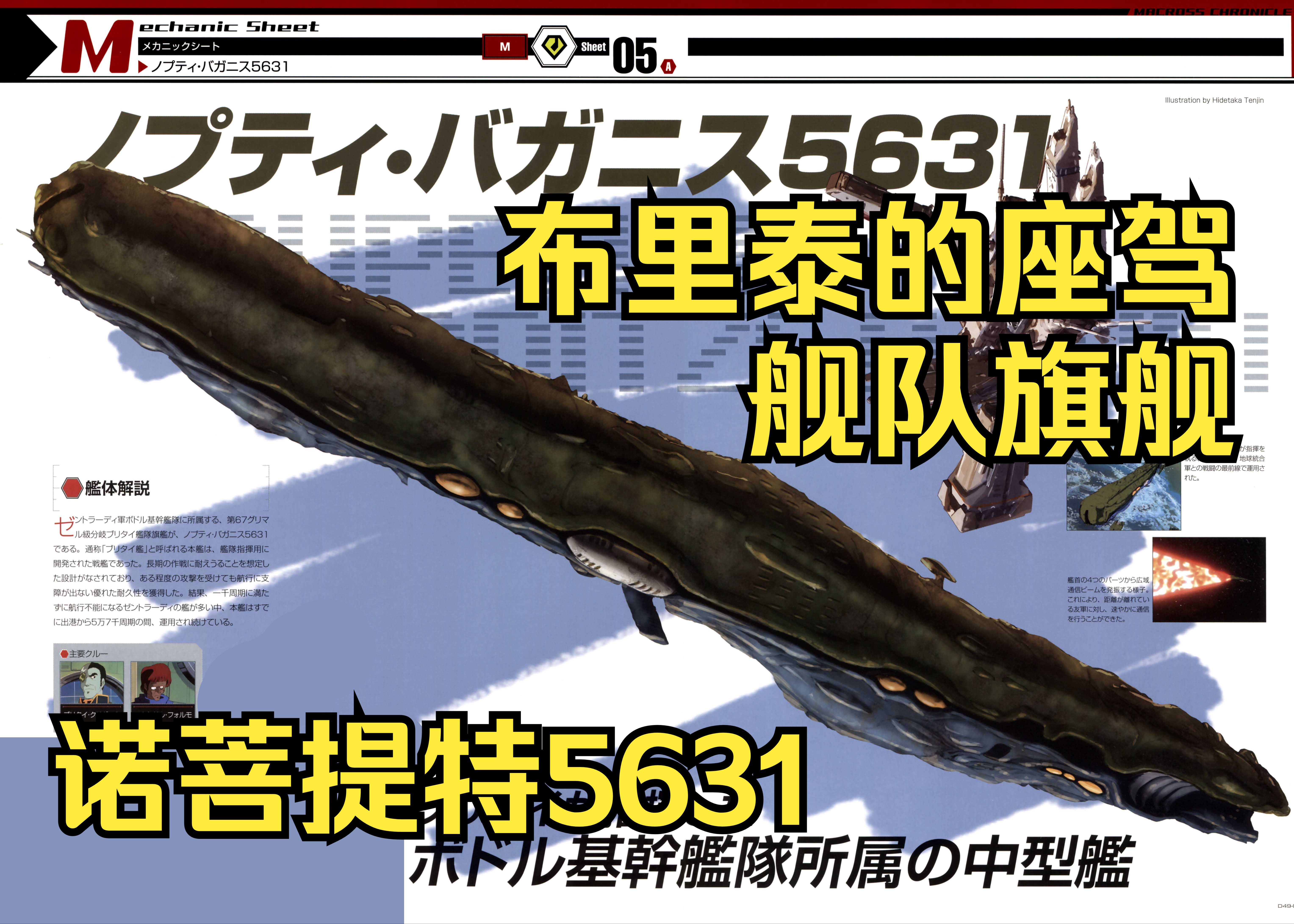 【第35期】天顶星人舰队旗舰/ 诺菩提特级-中型指挥战列舰  《超时空要塞系列》