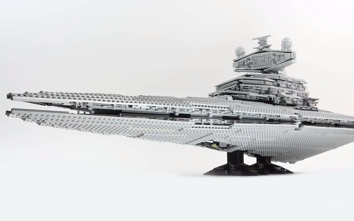 【LEGO】星战系列10030  Imperial Star Destroyer(帝国歼星舰)哔哩哔哩bilibili