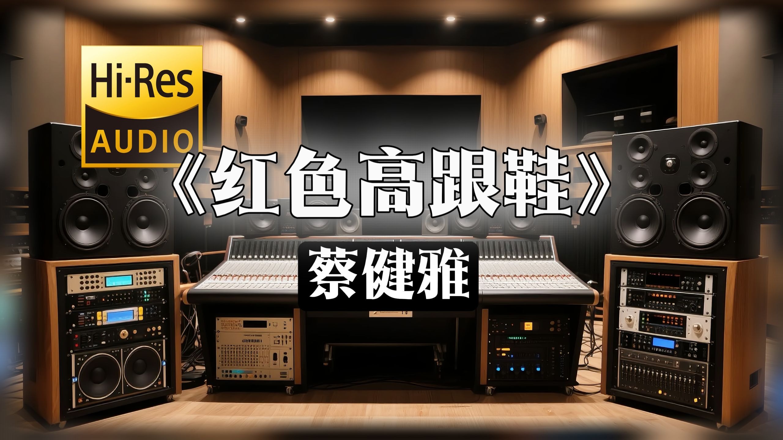 【𝐇𝐢-𝐑𝐞𝐬无损音质】｜《红色高跟鞋》- 蔡健雅 -‘你像窝在被子里的舒服 却又像风捉摸不住’