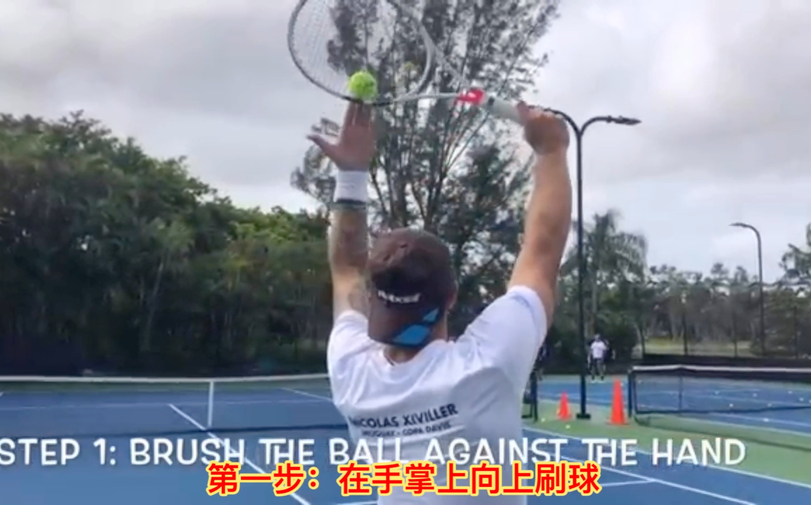 【网球发球教程】六步教你练习外旋发球kick serve_哔哩哔哩 (゜゜)つロ 干杯bilibili