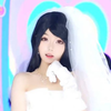 婚纱丸子手捧花甜甜