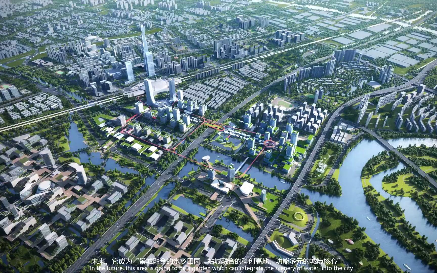 昆山南站区域城市设计国际咨询竞赛第一名设计方案出炉！ _苏州地产圈