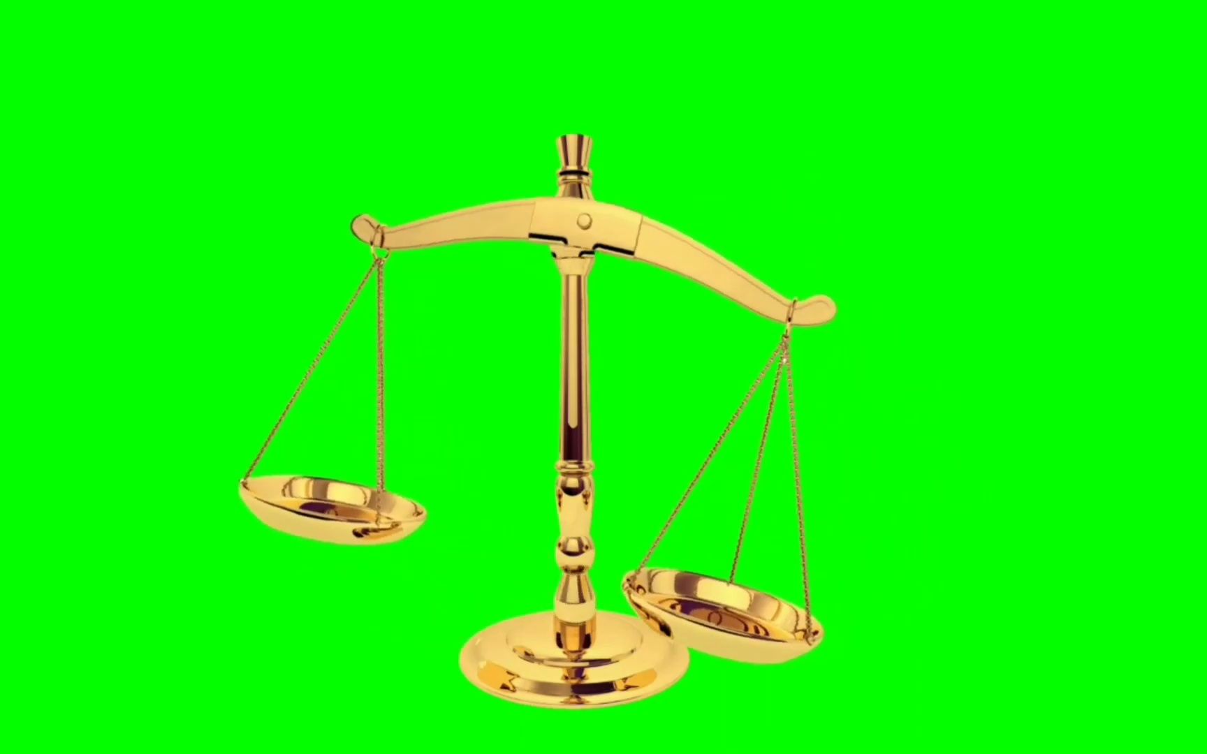 绿幕视频素材天秤