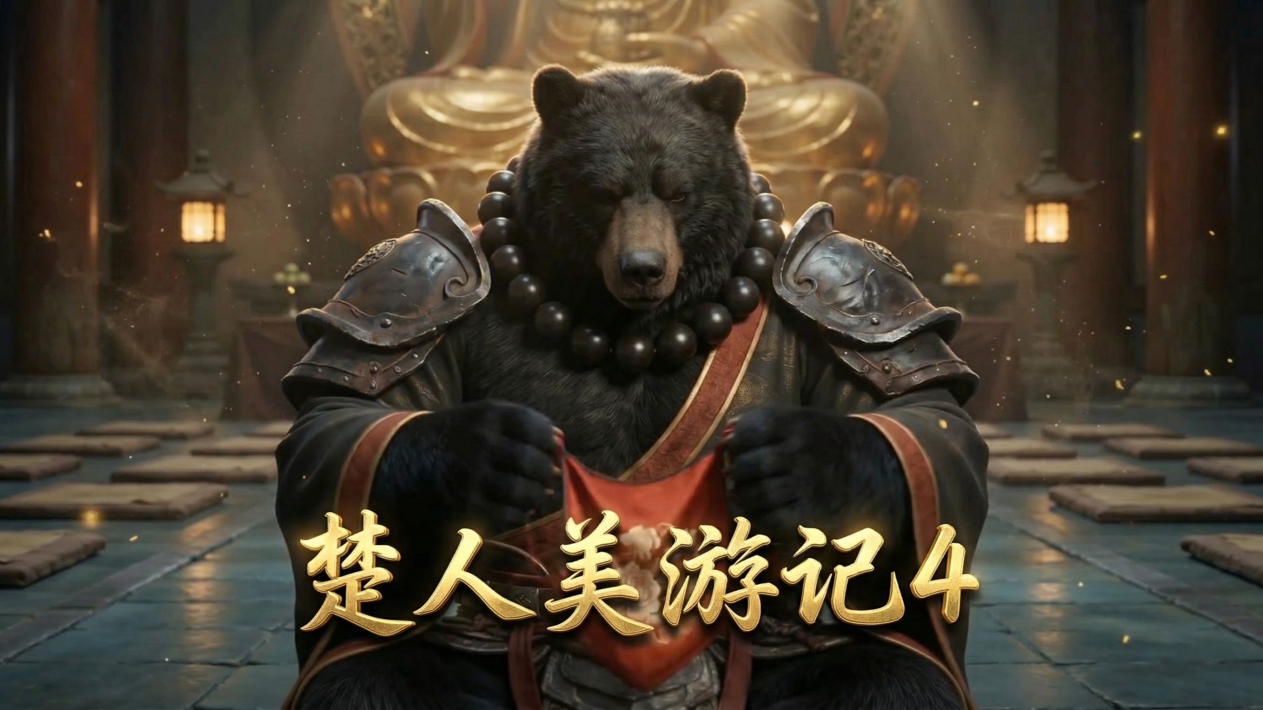 楚人美游记04-黑熊精偷肚兜