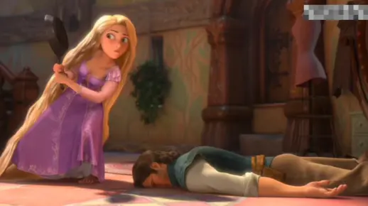 魔发奇缘2人英语配音视频 消音版