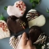 巧克力瑞士卷Chocolate Covered Swiss Roll Hearts