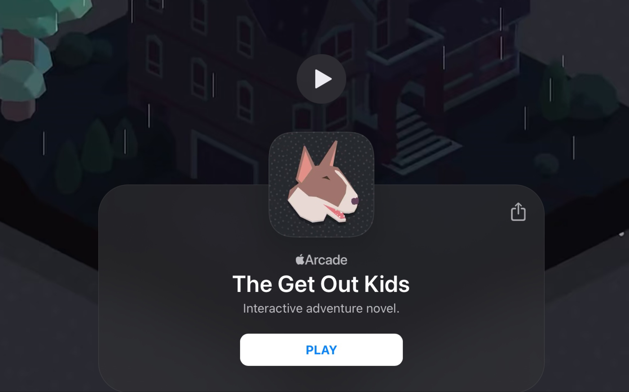 Apple Arcade 游戏-----The Get Out Kids