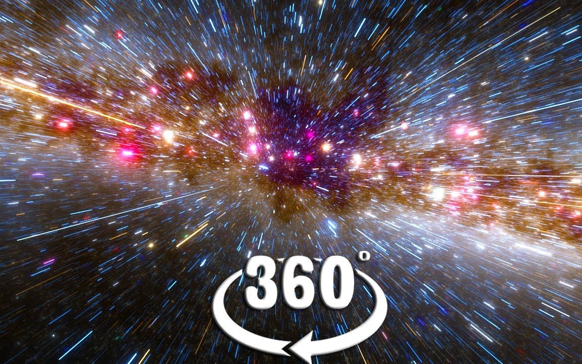 【360°全景VR】用比光速更快的速度逃离太阳系