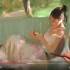 俄罗斯当代艺术家Vladimir Volegov 油画 French Swing 【速图】