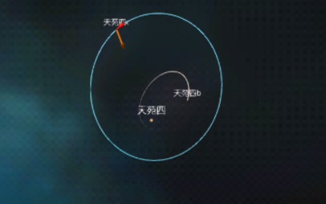 pe宇宙模拟器天苑四行星系统介绍都是高偏心率的气态行星