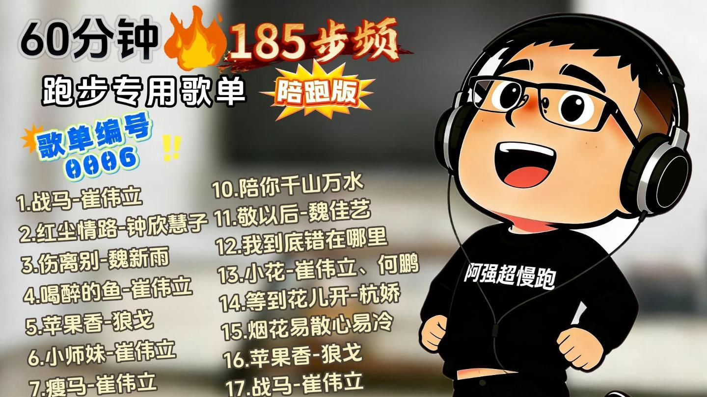 185步频跑步专用音乐-编号0006