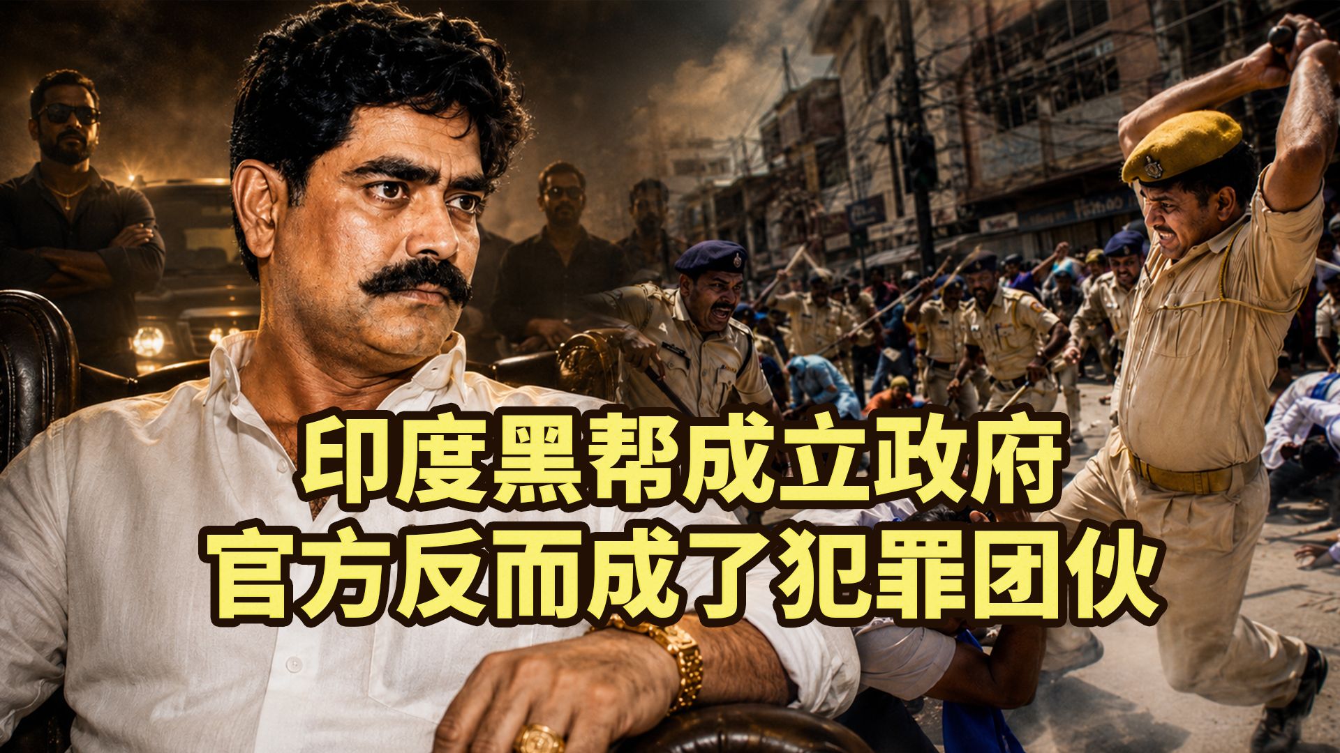 黑帮成立政府维护人民权益，官方成了黑帮烧杀抢掠无恶不作