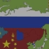 一位我的世界玩家居然在游戏内还原了俄罗斯地图