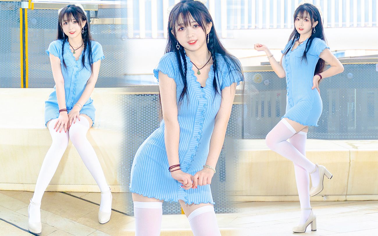 Blue Battle Dress ❤️ What's wrong with girls gaining weight? -It's just fat.