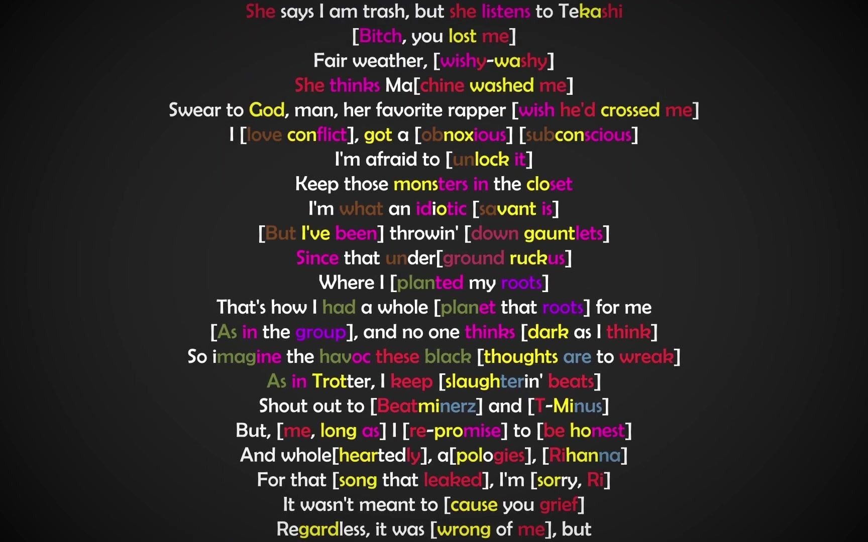 [搬运/韵脚解析]Eminem - Zeus  -Rhyme Scheme By: Hip Hop Lyrical Analysis