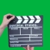 【绿幕素材】片头打板，Action视频素材，无水印