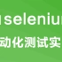 selenium自动化测试实战，深入Selenium 源码、原理、封装，真实大型项目分布式测试解决方案