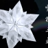【折纸の冬凌子】一种方法折三种雪花～一起来折或温柔或帅气的雪花吧！