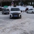 别克gl8.奔驰E200雪地上坡路段大挑战！