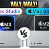 M3 Ultra vs M2 Ultra终极对决！全新Mac Studio性能暴涨80核GPU+半TB内存，雷电5接口强在哪