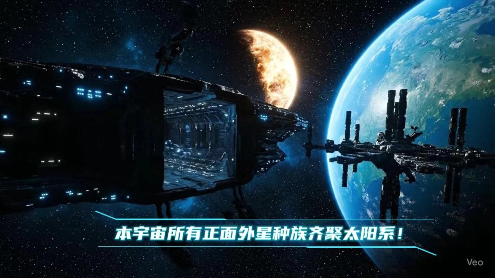 本宇宙所有正面外星种族齐聚太阳系！