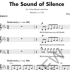 《寂静之声》The Sound of Silence(3Part Mixed)合唱音频及曲谱预览Choir Arrang