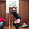 日本可爱妹子 Mana 舞蹈翻跳 AOA《猫步轻悄 Like a Cat