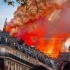 巴黎圣母院大火瞬间 4k拍摄