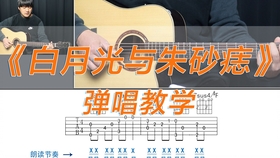 白月光和朱砂痣曲谱吉他_白月光与朱砂痣曲谱(3)