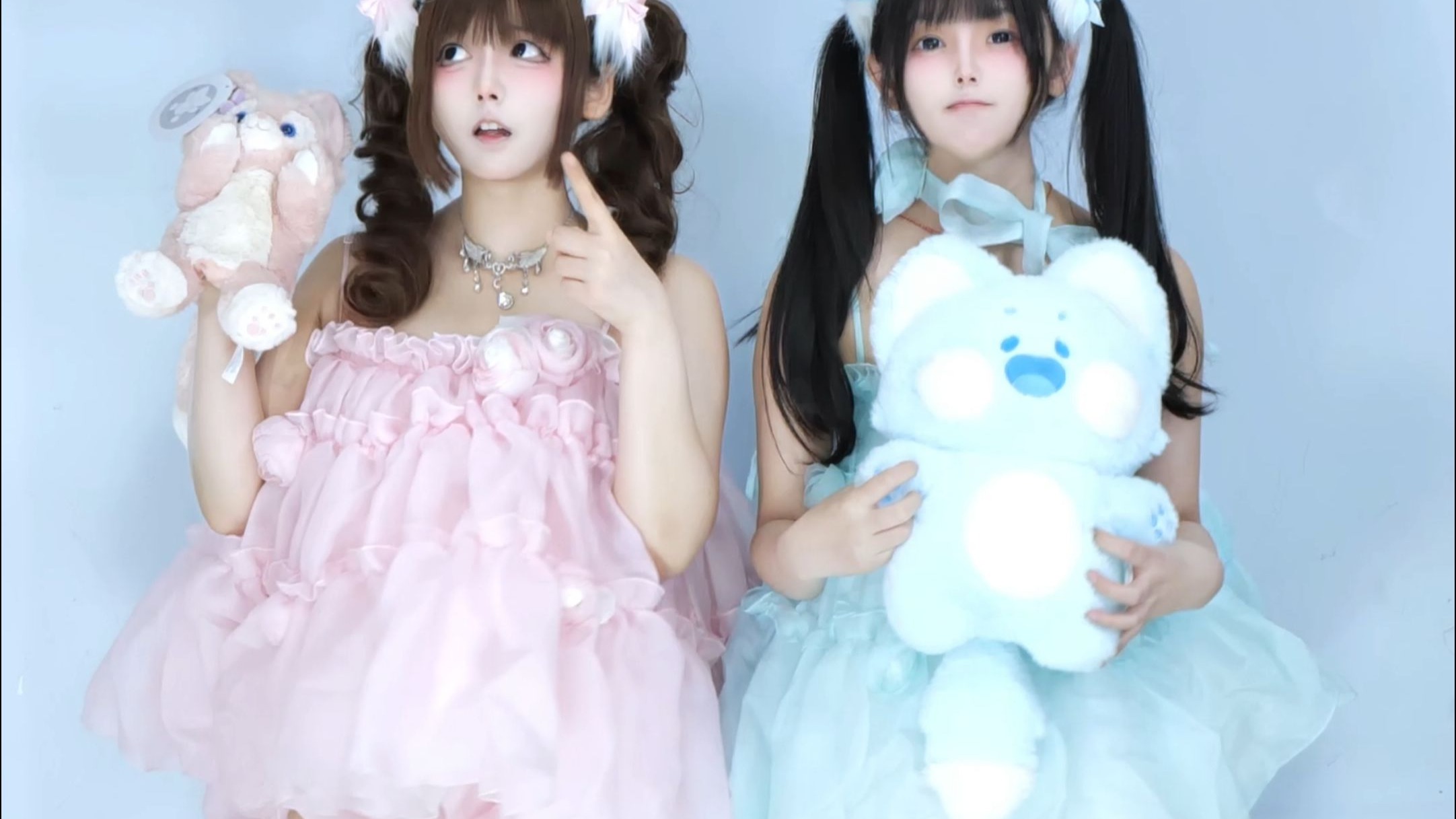 Double ponytail bounce?!