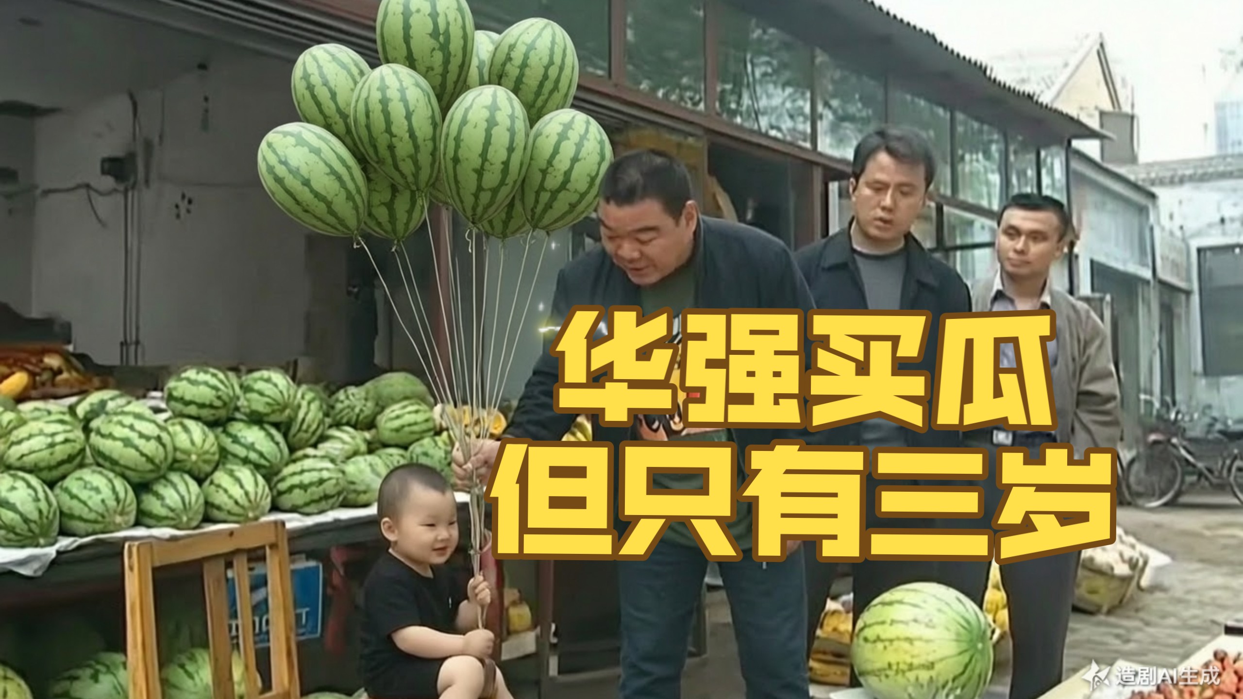 华强买瓜，但华强只有三岁（瓜摊副本青春版）