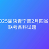 2025届陕青宁晋2月四省联考各科试题