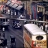 （罕见）三十年代上海的彩色影像/双层巴士/有轨电车/淞沪会战后废墟一片的华界/大世界夜景