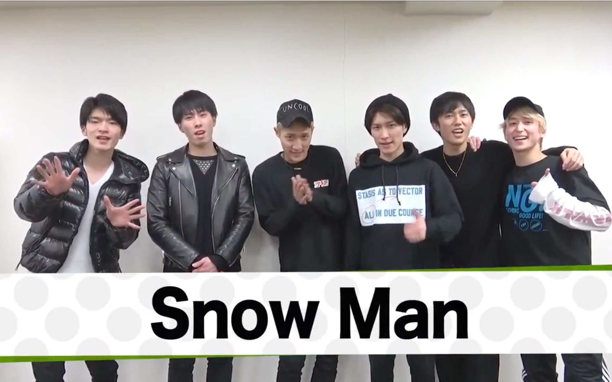 【jr. 频道】20180314 snow man trailer short ver.