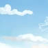 【熊猫绘画】云儿们被风的牧人赶着跑了，而我乘着纸飞机顺风飞行