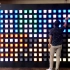唛丁科技互动装置8位像素墙 触摸换色均匀发光灯板 7种颜色按顺序切换 用手涂鸦墙