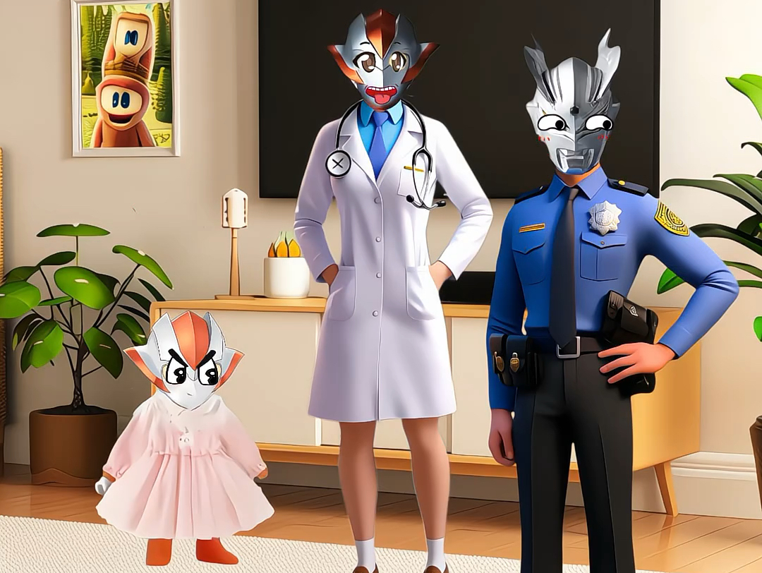 小奥特曼的爸爸妈妈