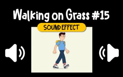 行走 #15 走路 草地 土地 卡通 音效 (HQ)
