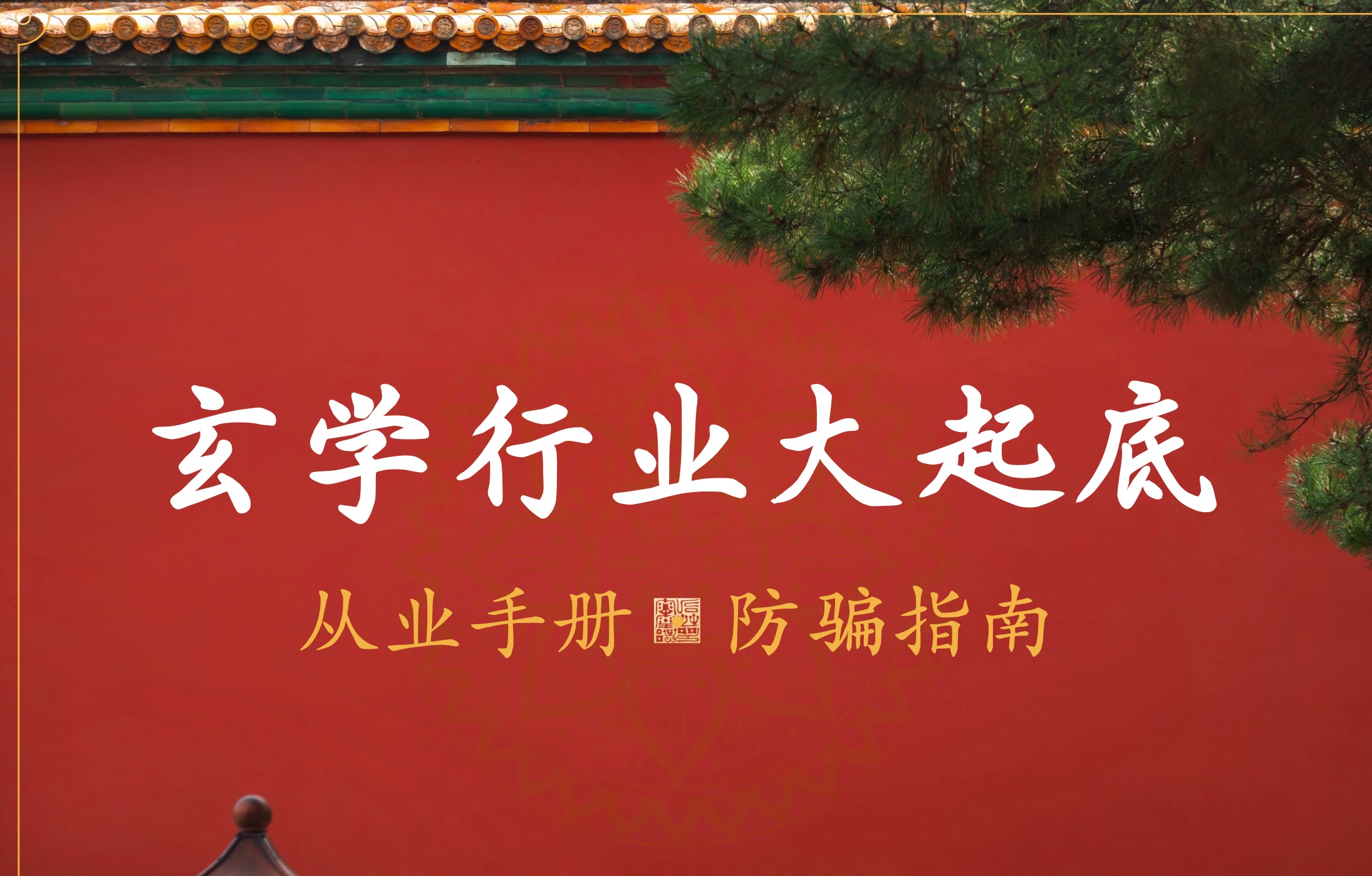 全方位揭露“玄学行业”，从经济到人心。从业手册，防骗指南。