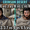 《红色沙漠》PC版（2K测试） DLSS预设对比+光线重建对比   游戏画面对比+帧数对比   4K视频