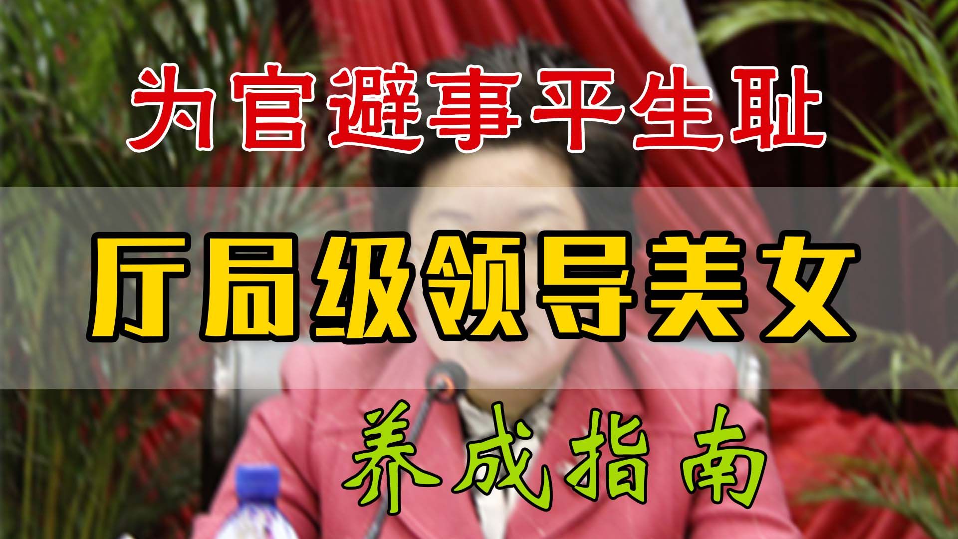 厅局级美女领导|为官避事平生耻 体制内|好干部养成指南|遴选面试|青年干部金句|体制内晋升秘籍|向上遴选哔哩哔哩bilibili