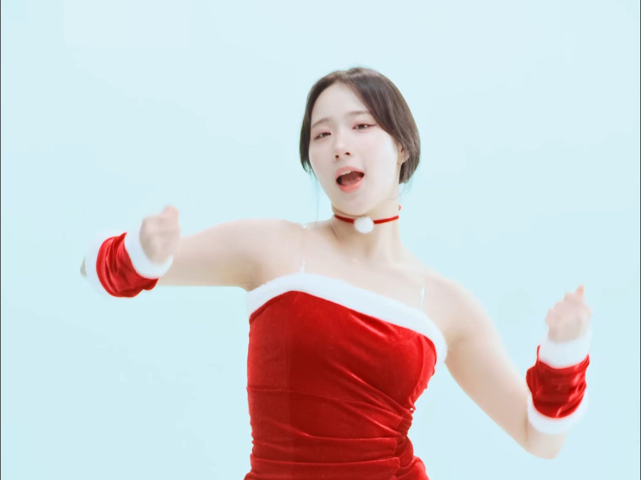 Jung In LALALILALA 2023 Christmas Dress Vertical Screen