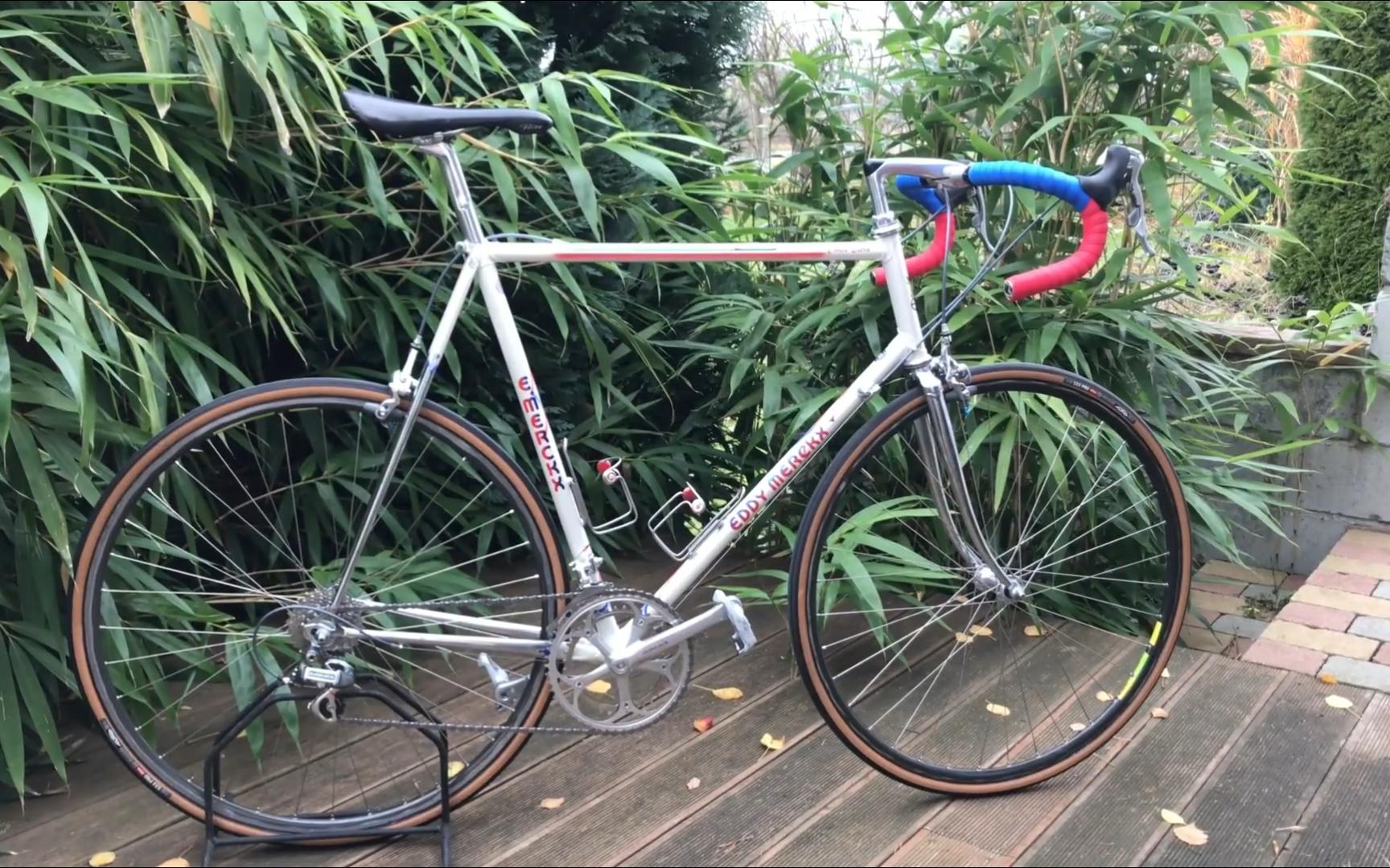 【梦幻装车】EDDY MERCKX Corsa Extra Dura Ace 7400中古套件