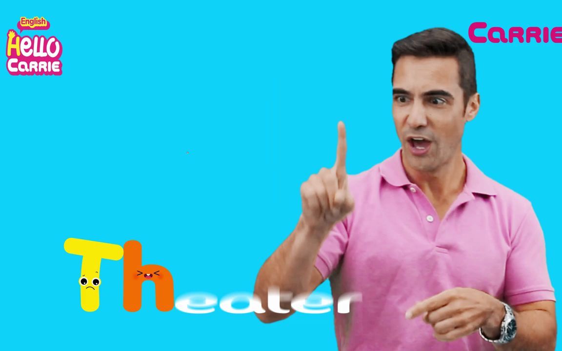 『自然拼读』—辅音字母组合th的发音Digraph TH Sound Song l Phonics for English Education (1)