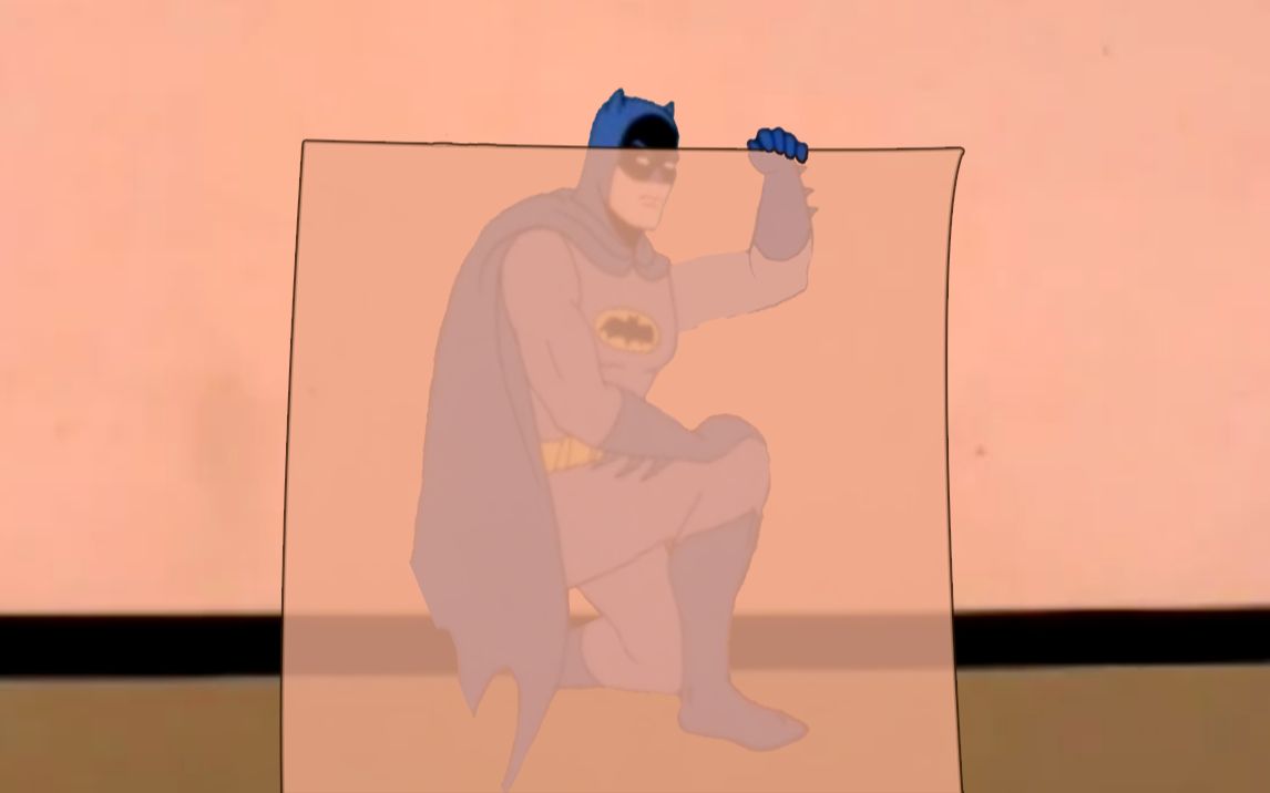 蝙蝠侠：我的伪装是完美的！！！